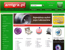 Tablet Screenshot of amigra.pl